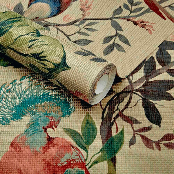Bird Sonnet-Behang-1838 wallcoverings-Selected Wallpapers