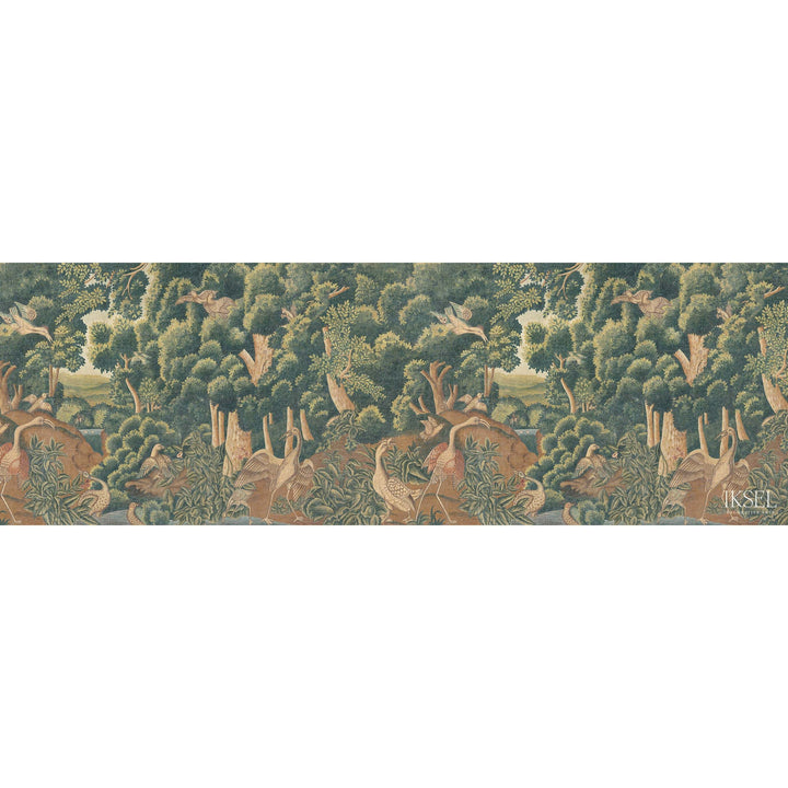 Bird Tapestry-Behang-Iksel-Selected Wallpapers