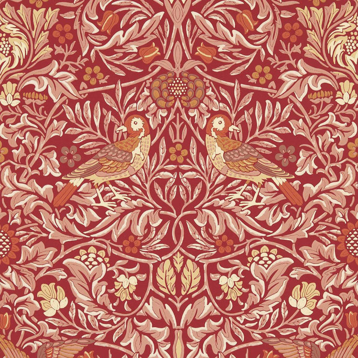 Bird-behang-Tapete-Morris & Co-Madder/Weld-Rol-217195-Selected Wallpapers