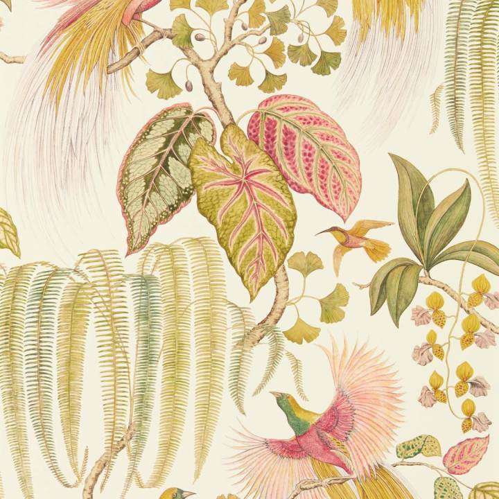 Bird of Paradise-behang-Tapete-Sanderson-Olive-Rol-216653-Selected Wallpapers