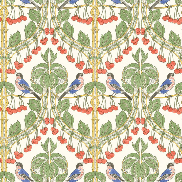 Birds & Cherries-Behang-Tapete-GP&J Baker-Multi-Rol-BW45100.4-Selected Wallpapers