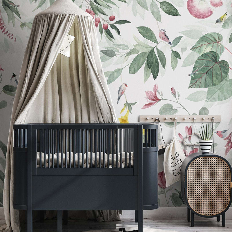 Birds Island behang van Les Dominotiers