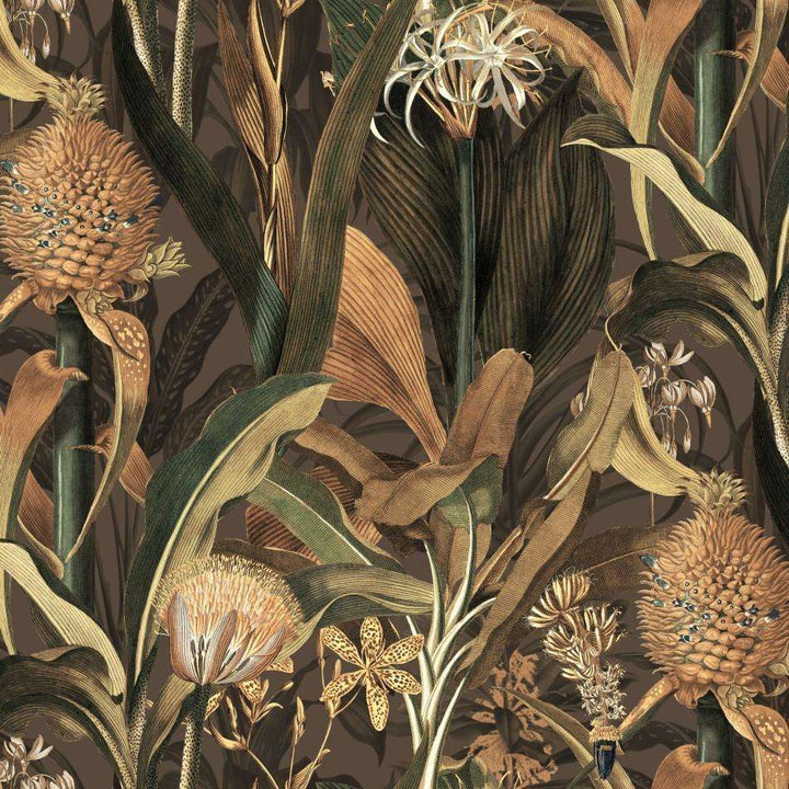 Blooming Pineapple-behang-Tapete-Arte-Autumn-Meter (M1)-97602-Selected Wallpapers