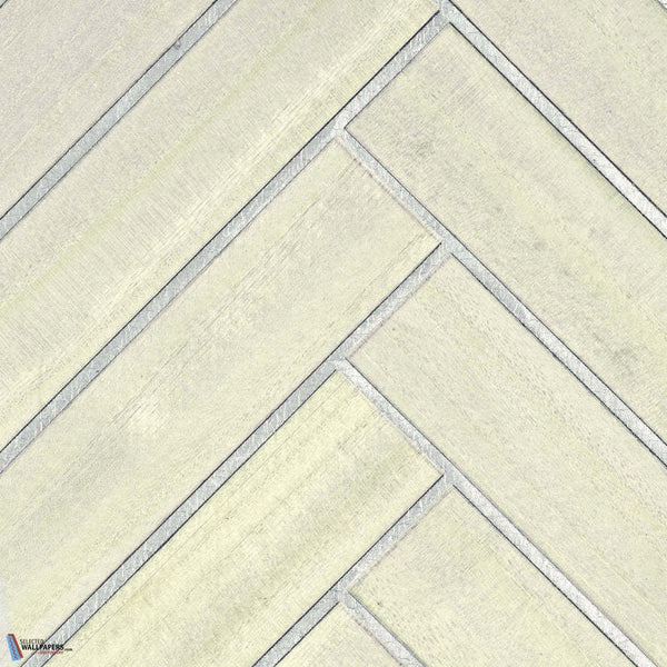 Bois Chevron-Wallpaper-CMO Paris-Blanc Argent-Roll-CMO WBO 02 01-Selected Wallpapers