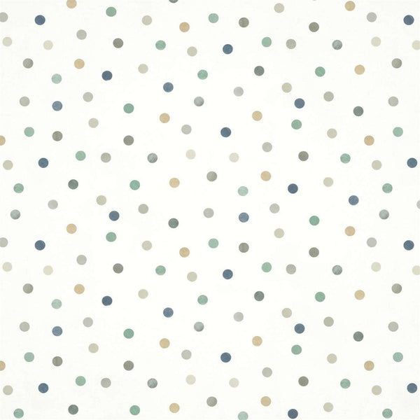 Bon Bon-behang-Harlequin-Gilver/Duck Egg-Rol-112638-Selected Wallpapers