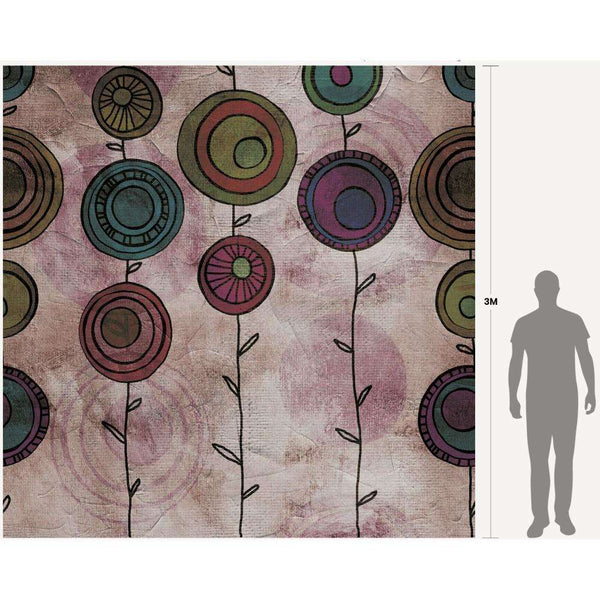 Bon Bon-behang-Inkiostro Bianco-Selected Wallpapers