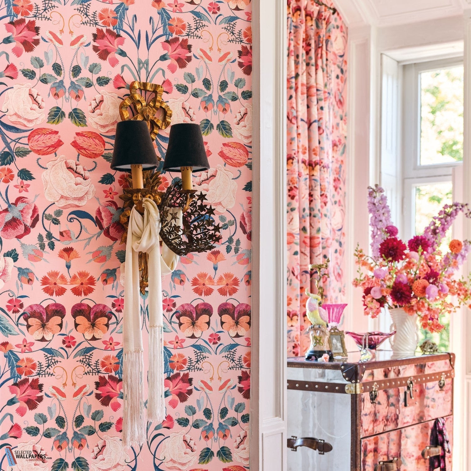 Bonita Matte wallpaper Romo Wallpaper Bonita Matte Wallcovering W456 Selected Wallpapers