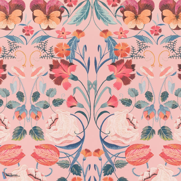 Bonita Matte Wallcovering-Behang-Romo-Chateau Rose-Rol-W456/01-Selected Wallpapers