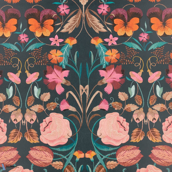 Bonita Matte Wallcovering-Behang-Romo-Rosa-Rol-W456/02-Selected Wallpapers
