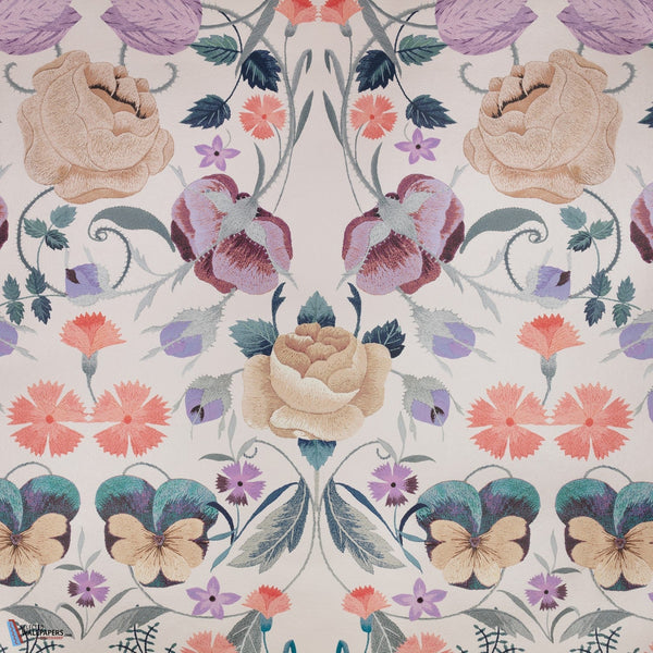 Bonita Shimmer Wallcovering-Behang-Romo-Lilac Ash-Rol-W457/02-Selected Wallpapers
