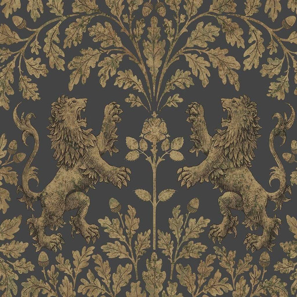 Boscobel Oak-behang-Cole & Son-Metallic Antique Gold-Rol-116/10036-Selected Wallpapers