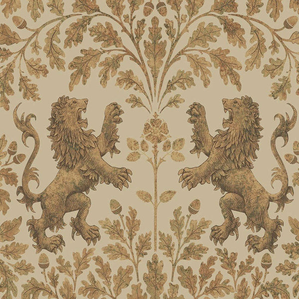 Boscobel Oak-behang-Cole & Son-Metallic Gold-Rol-116/10037-Selected Wallpapers