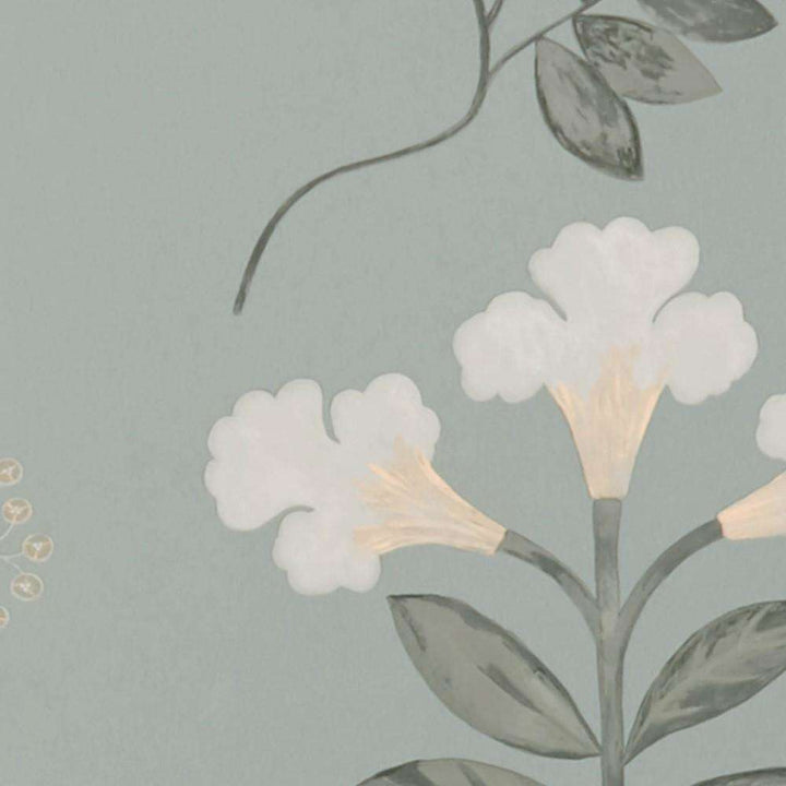 Botanical Stripe-Behang-Tapete-Liberty-Pewter-Rol-07211001K-Selected Wallpapers