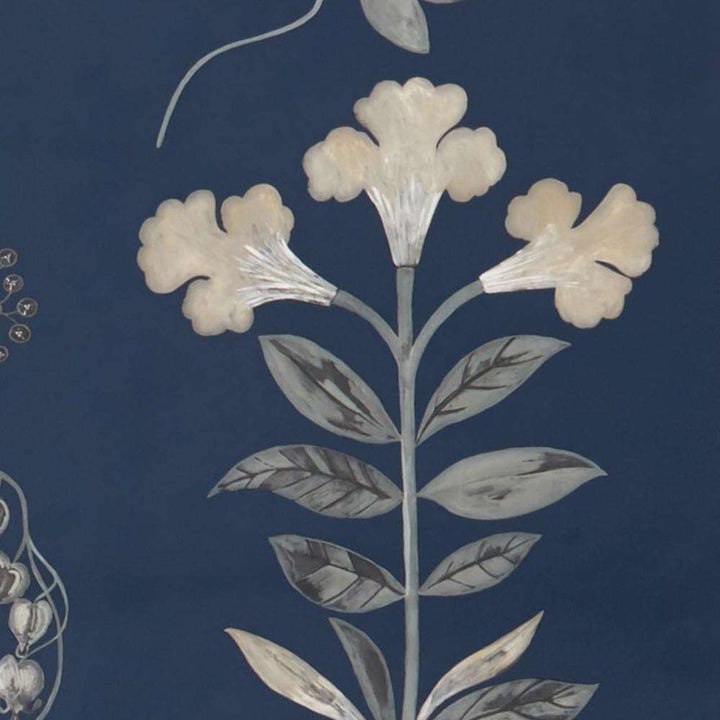 Botanical Stripe-Behang-Tapete-Liberty-Pewter Blue-Rol-07211001N-Selected Wallpapers