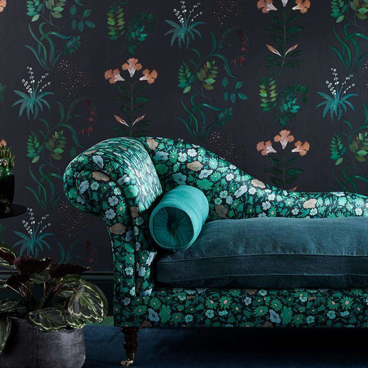 Botanical Stripe-Behang-Tapete-Liberty-Selected Wallpapers
