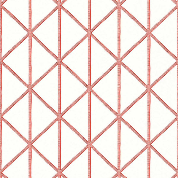 Box Kite-Behang-Thibaut-Coral-Rol-T10137-Selected Wallpapers