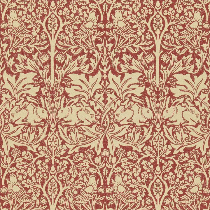 Brer Rabbit-behang-Tapete-Morris & Co-Red/Biscout-Rol-210410-Selected Wallpapers