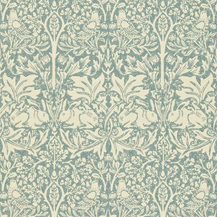 Brer Rabbit-behang-Tapete-Morris & Co-Slate/Vellum-Rol-210413-Selected Wallpapers