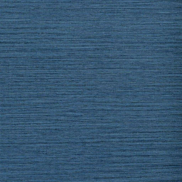 Brera Grasscloth-behang-Designers Guild-Indigo-Rol-PDG1120/13-Selected Wallpapers