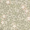 Briar Rose-wallpaper-Little Greene-Green Mist-Roll-0263BRGMIST-Selected Wallpapers