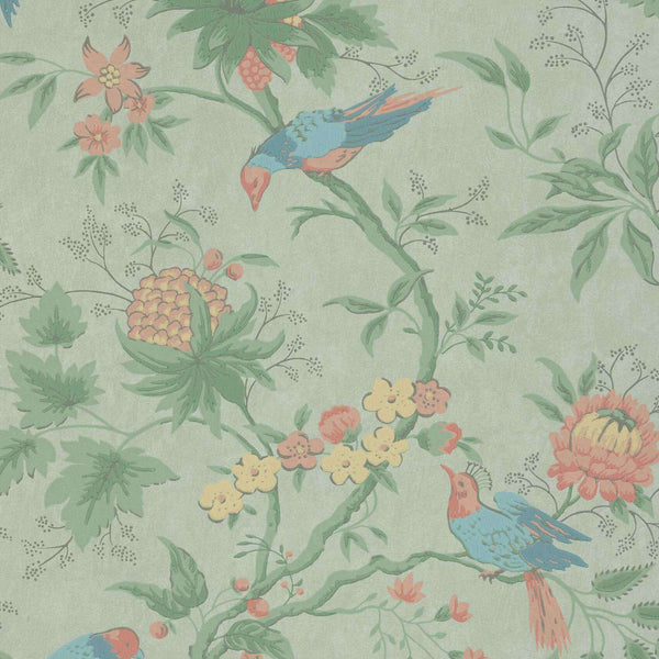 Brooke House-behang-Little Greene-Silk-Rol-0291BGSILKZ-Selected Wallpapers