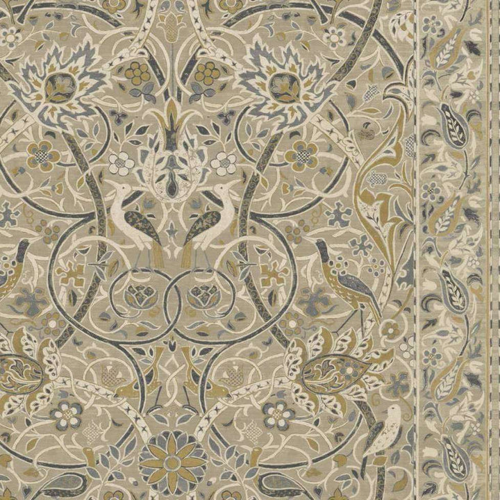 Bullerswood-behang-Tapete-Morris & Co-Stone/Mustard-Rol-216447-Selected Wallpapers