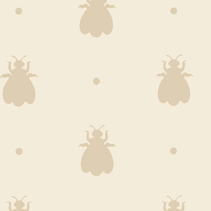 Bumble Bee-Behang-Tapete-Farrow & Ball-Cream-Rol-BP509-Selected Wallpapers