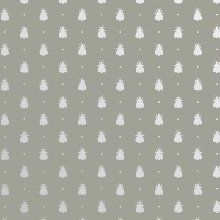Bumble Bee-Behang-Tapete-Farrow & Ball-Pigeon-Rol-BP584-Selected Wallpapers