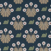 Burges Snail-Wallpaper-Little Greene-Dark Blue-Roll-0260BUDARK-Selected Wallpapers