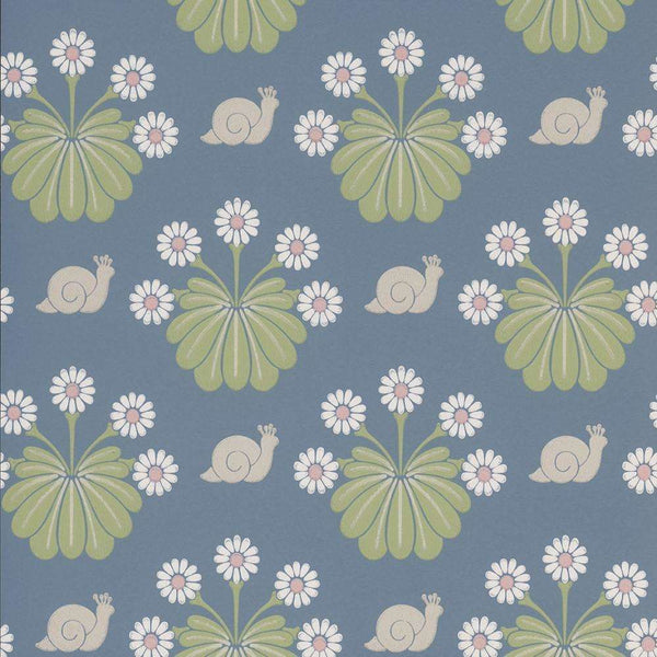 Burges Snail-Wallpaper-Little Greene-Juniper-Roll-0260BUJUNIP-Selected Wallpapers