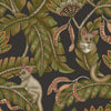 Bush Baby-Wallpaper-Cole & Son-Black-Roll-119/7031-Selected Wallpapers