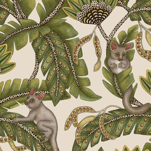 Bush Baby-Wallpaper-Cole & Son-Stone-Roll-119/7032-Selected Wallpapers