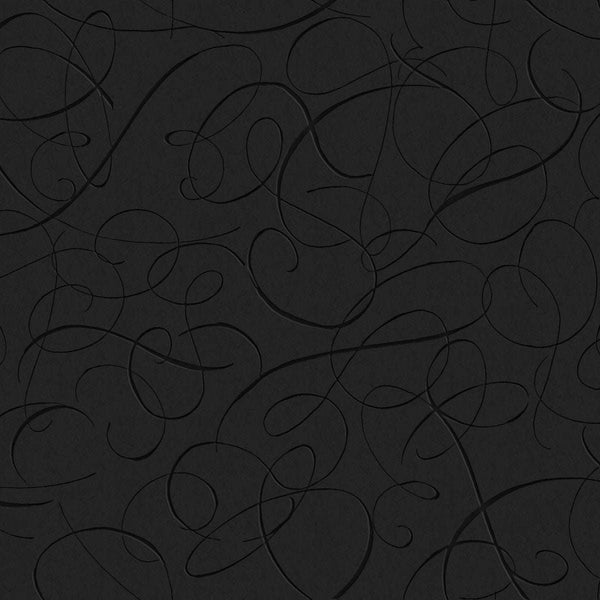 Calligraphy Bird-behang-Moooi-Midnight-Meter (M1)-MO2011-Selected Wallpapers