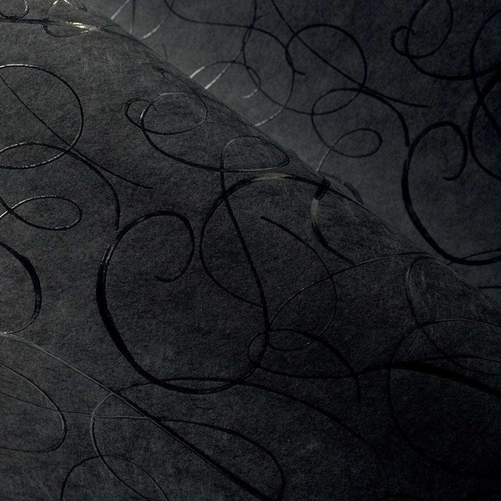 Calligraphy Bird-behang-Tapete-Moooi-Selected Wallpapers