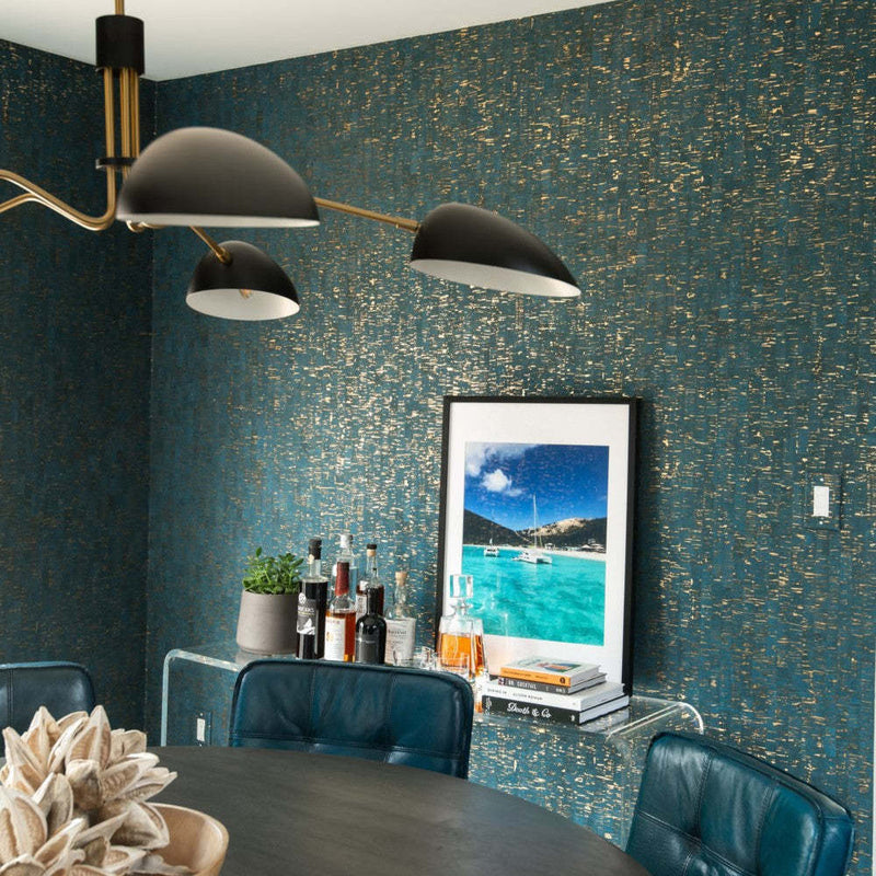 Calligraphy wallpaper by Omexco