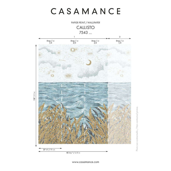 Callisto-Behang-Tapete-Casamance-Selected Wallpapers