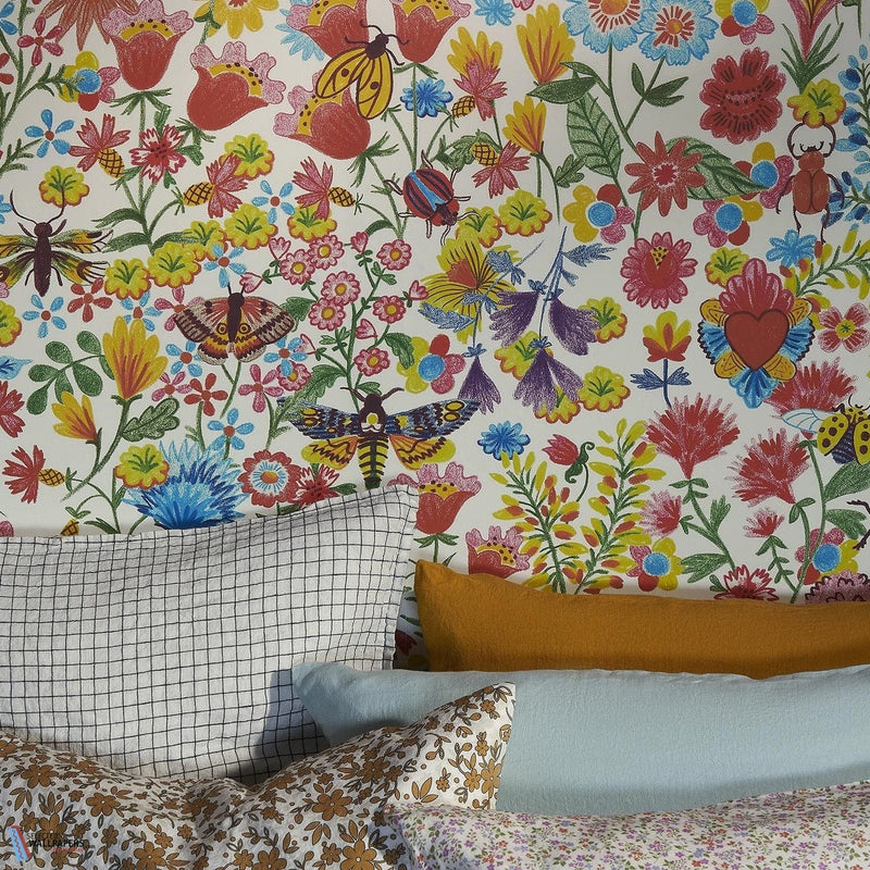 Camomille papier peint de Pierre Frey