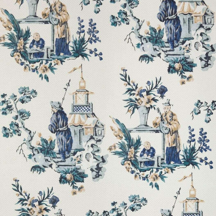 Canton-behang-Tapete-Braquenie-Bleu-Rol-BP302002-Selected Wallpapers