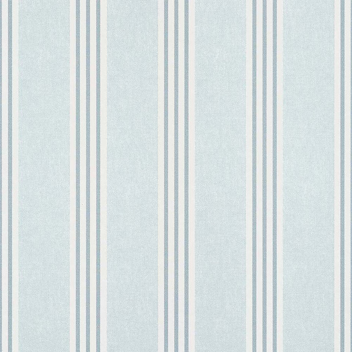 Canvas Stripe-Behang-Tapete-Thibaut-Spa Blue-Rol-T13359-Selected Wallpapers