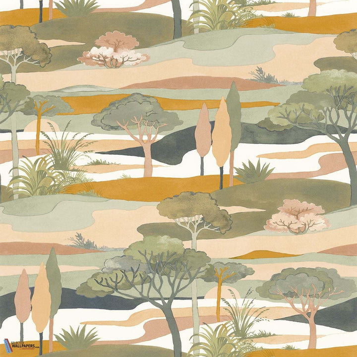 Cap Ferret-Behang-Tapete-Casamance-Celadon-Rol-75870202-Selected Wallpapers