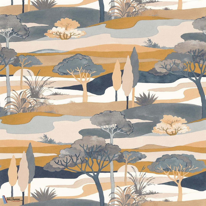Cap Ferret-Behang-Tapete-Casamance-Blue Persan-Rol-75870508-Selected Wallpapers