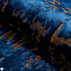 Caribou-Tapete-Dutch Walltextile Company-Royal Blue-Meter (M1)-DWC_cari_14-Selected Wallpapers