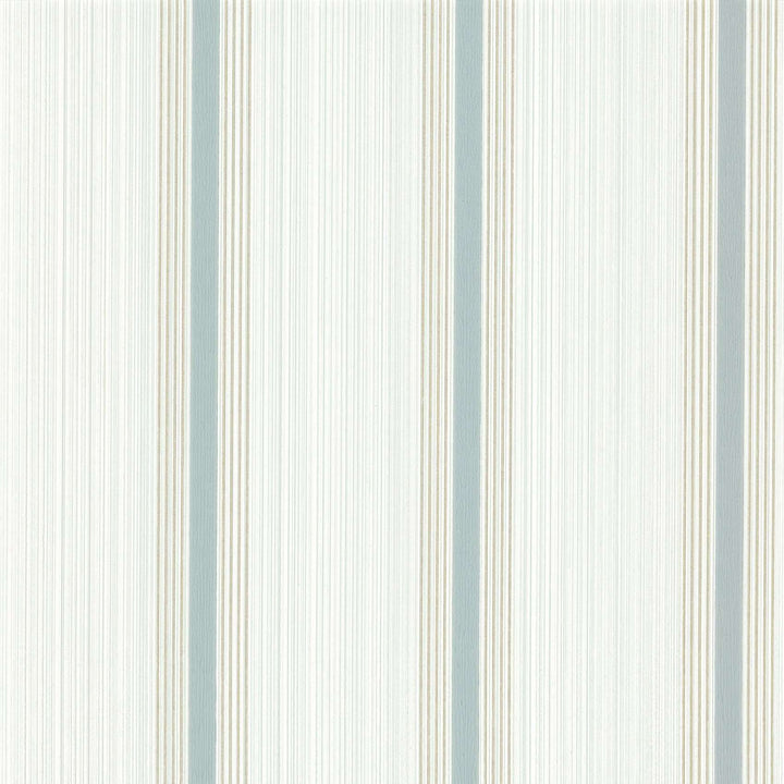 Cavendish Stripe-behang-Tapete-Little Greene-Brush Blue-Rol-0286CVBRBLU-Selected Wallpapers