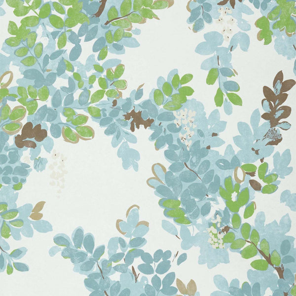 Central Park-Behang-Thibaut-Spa Blue-Rol-T14335-Selected Wallpapers