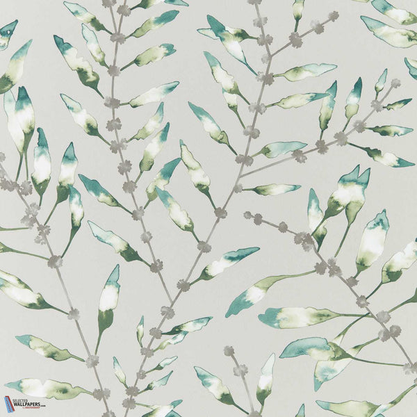 Chaconia-behang-Harlequin-Emerald/Lime-Rol-111634-Selected Wallpapers