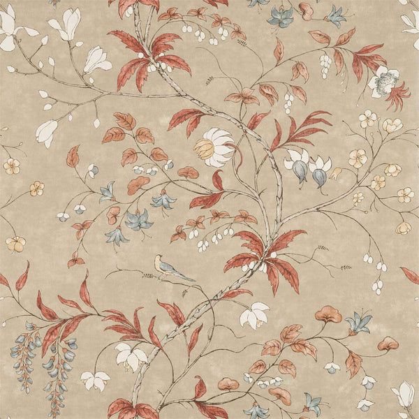 Chambalon Trail-behang-Zoffany-Sunstone/Linen-Meter (M1)-312852-Selected Wallpapers