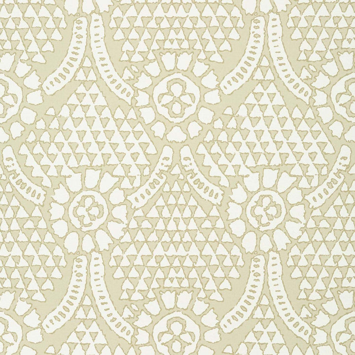 Chamomile-Behang-Tapete-Thibaut-Beige-Rol-T14319-Selected Wallpapers