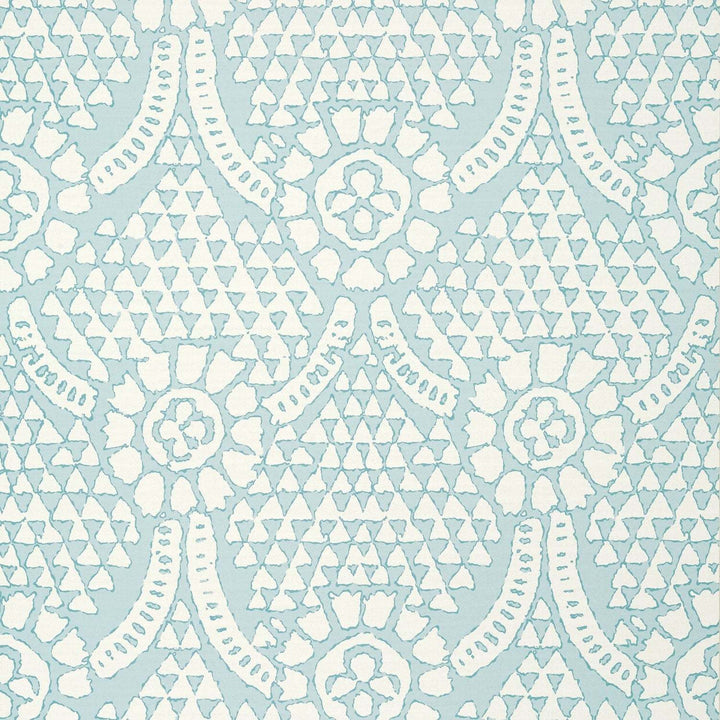 Chamomile-Behang-Tapete-Thibaut-Spa Blue-Rol-T14320-Selected Wallpapers