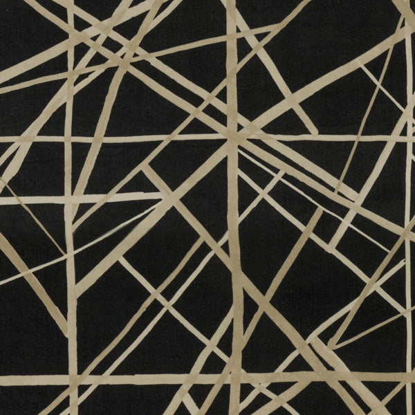 Channels Velvet stof-Kelly Wearstler-Onyx/Almond-Meter (M1)-GWP-3731.811-Selected Wallpapers