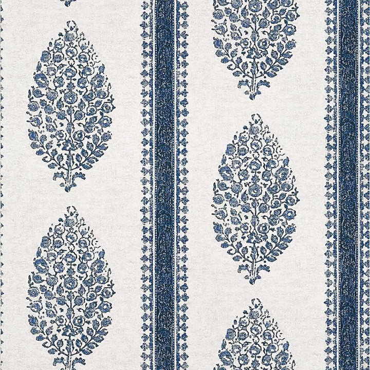 Chappana-Behang-Tapete-Thibaut-Blue and White-Rol-T10239-Selected Wallpapers